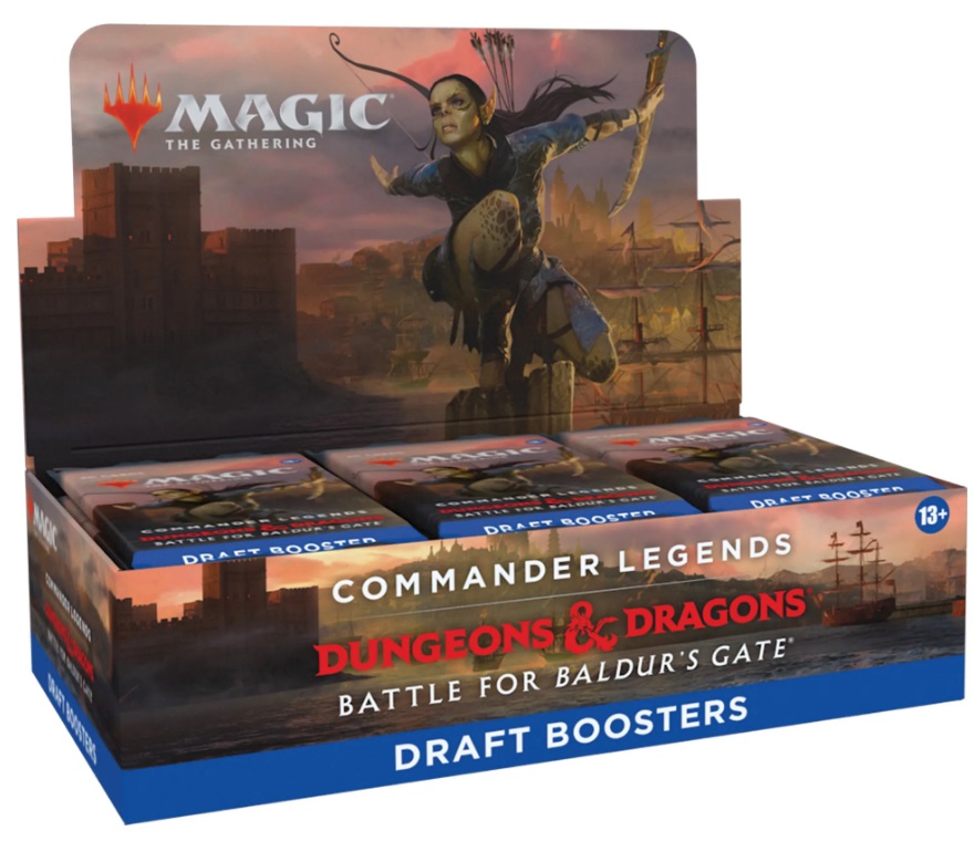 Magic the Gathering Commander Legends: Battle for Baldurs Gate - Draft Booster Box